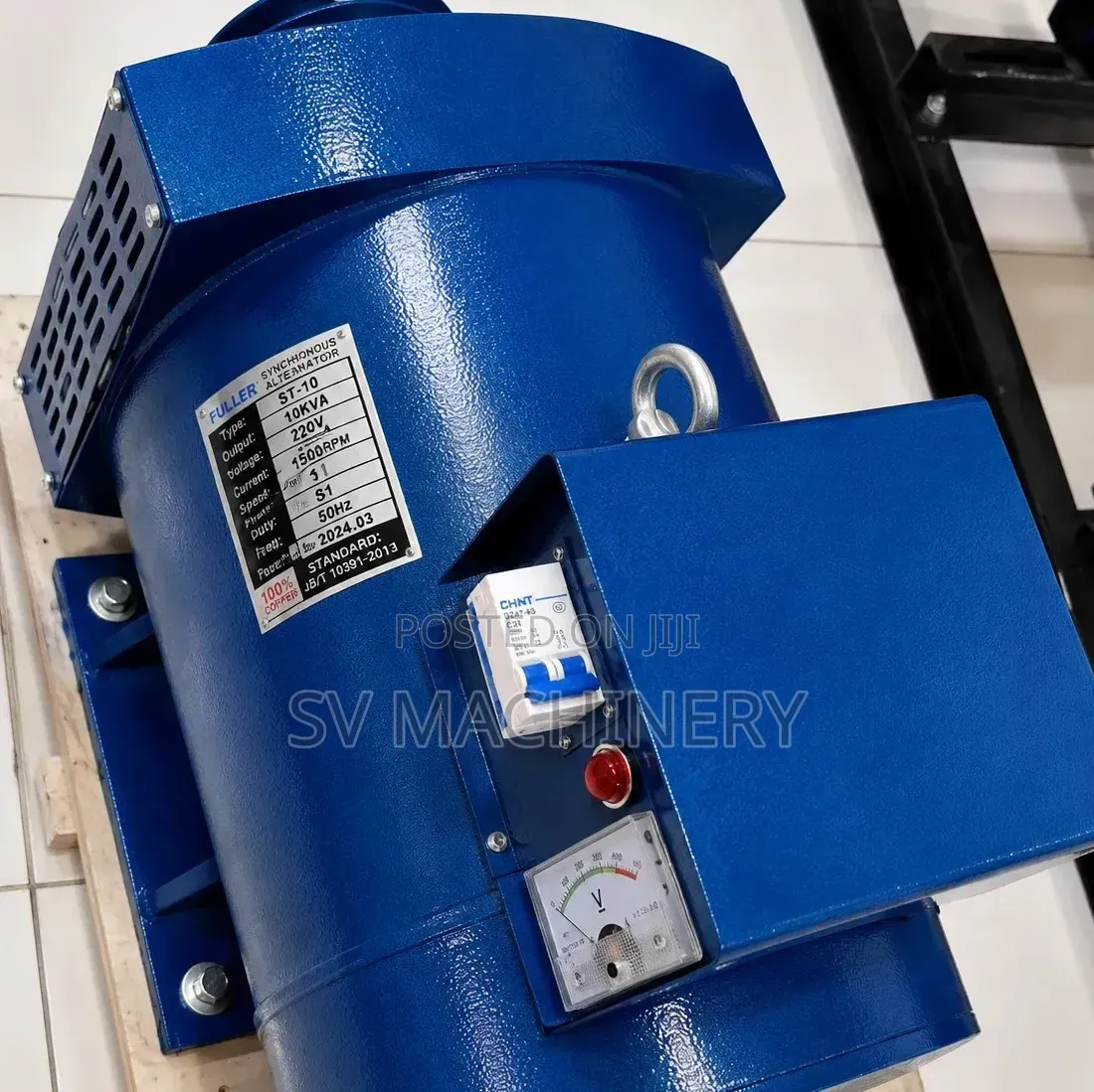 Heavy Duty 50hp Synchronous Generator/Alternator (3 Phase)