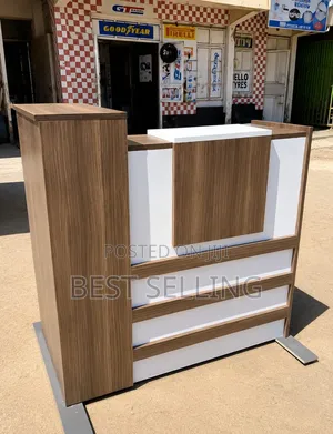 Elegant and Stylish New Modern Receptionist Desk