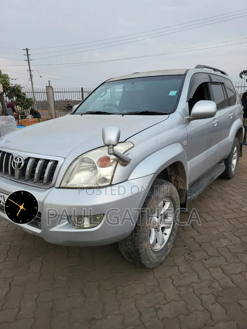 Toyota Land Cruiser Prado 2009 Silver