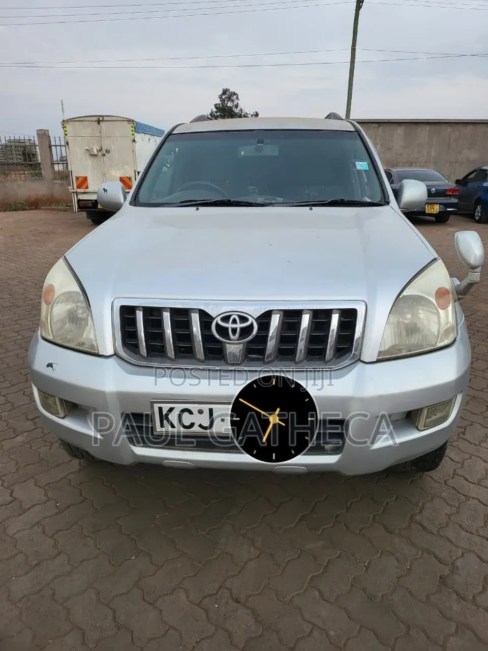 Toyota Land Cruiser Prado 2009 Silver