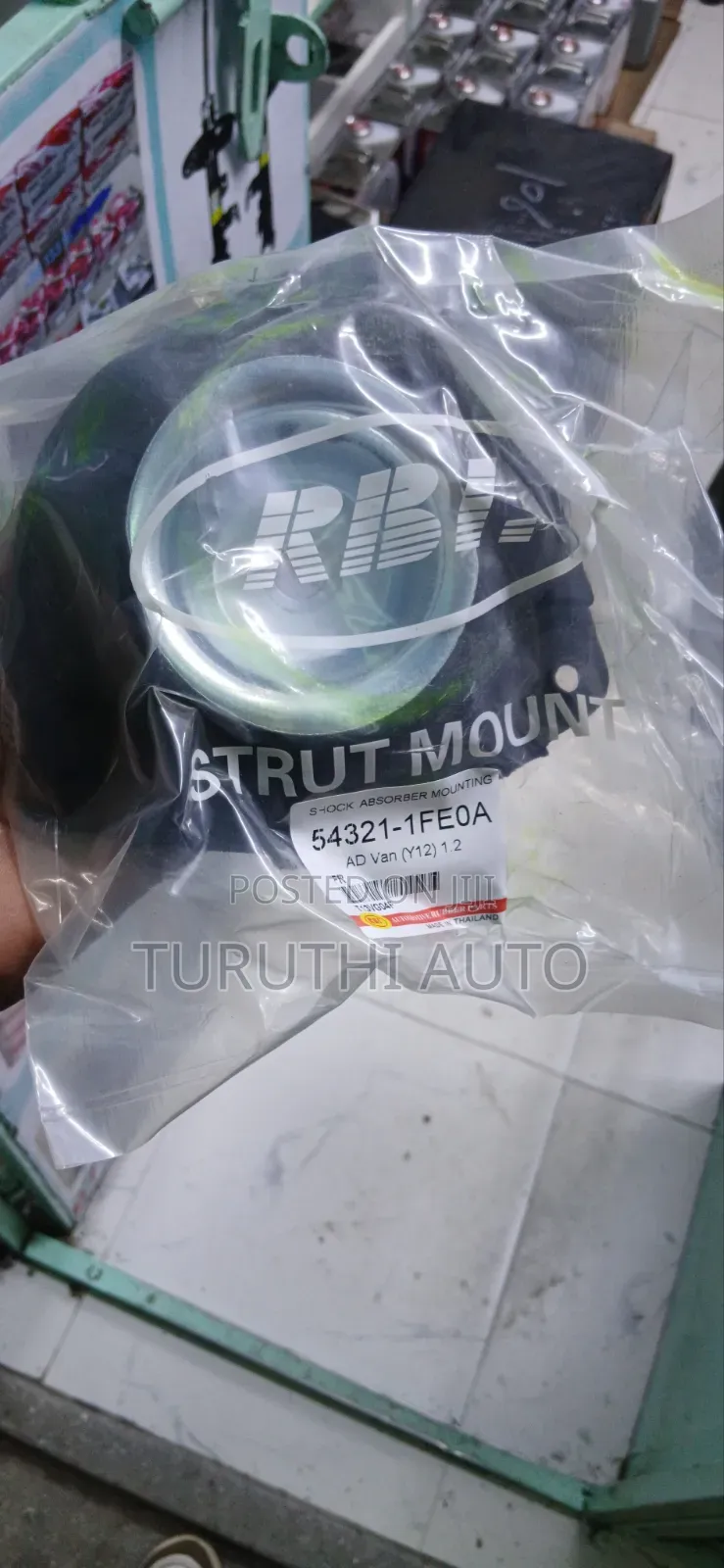 Shock Mounting Nissan Tiida,Note,AD,Wingroad