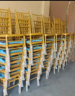 Golden Color New Modern Metal Wedding Chairs