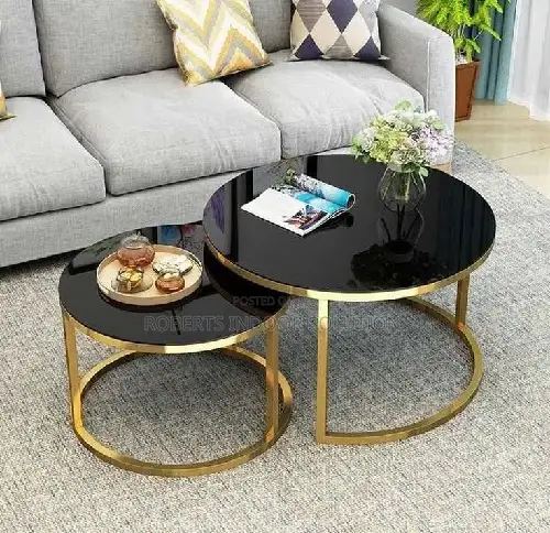 Round Nesting Coffee Table