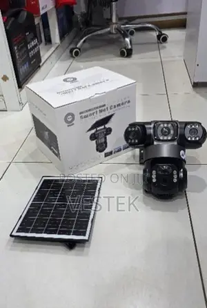 Off-Grid 4G Solar Smart Net Camera With Triple-Lens Color Night Vision