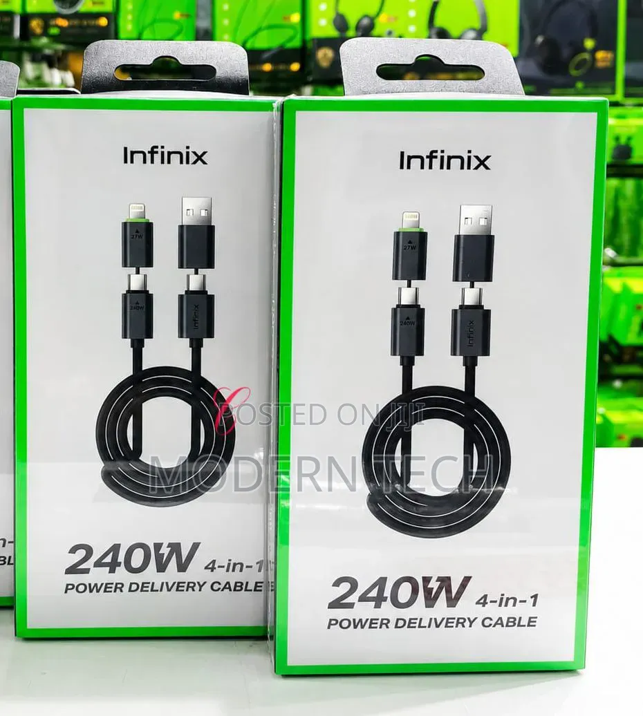 Infinix 240W 4 in 1 Power Cable