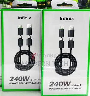 Infinix 240W 4 in 1 Power Cable