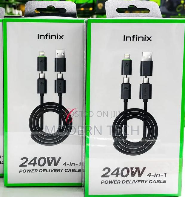 Infinix 240W 4 in 1 Power Cable - thumbnail 2