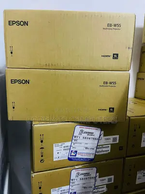 EPSON EB-W55 WXGA Projector -4000 Lumens