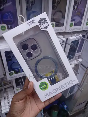 iPhone 16 Pro Magnetic Protective Case a Built-in MagSafe Ring