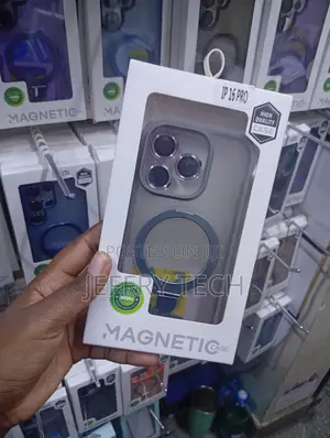 iPhone 16 Pro Magnetic Protective Case a Built-in MagSafe Ring