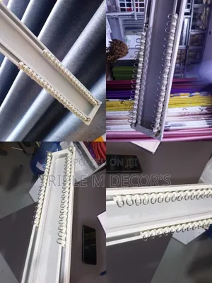 Double Curtain Rails With Smooth Silent Gliders
