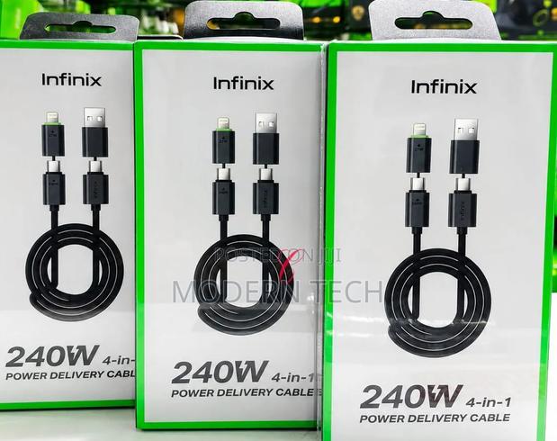Infinix 240W 4 in 1 Fast Charging Power Delivery Cable