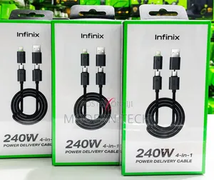 Infinix 240W 4 in 1 Fast Charging Power Delivery Cable