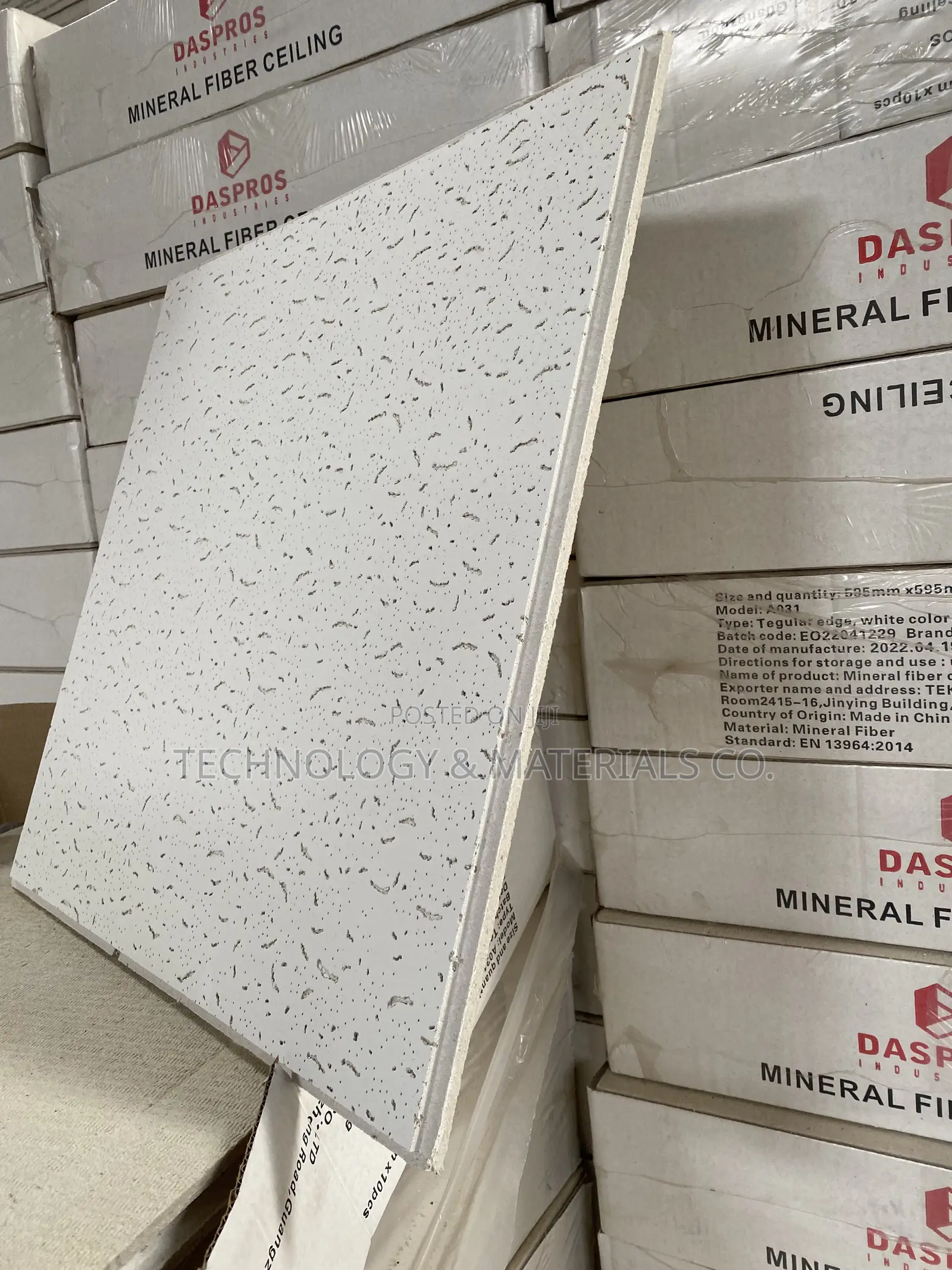 Mineral Fibre Acoustic Ceiling System