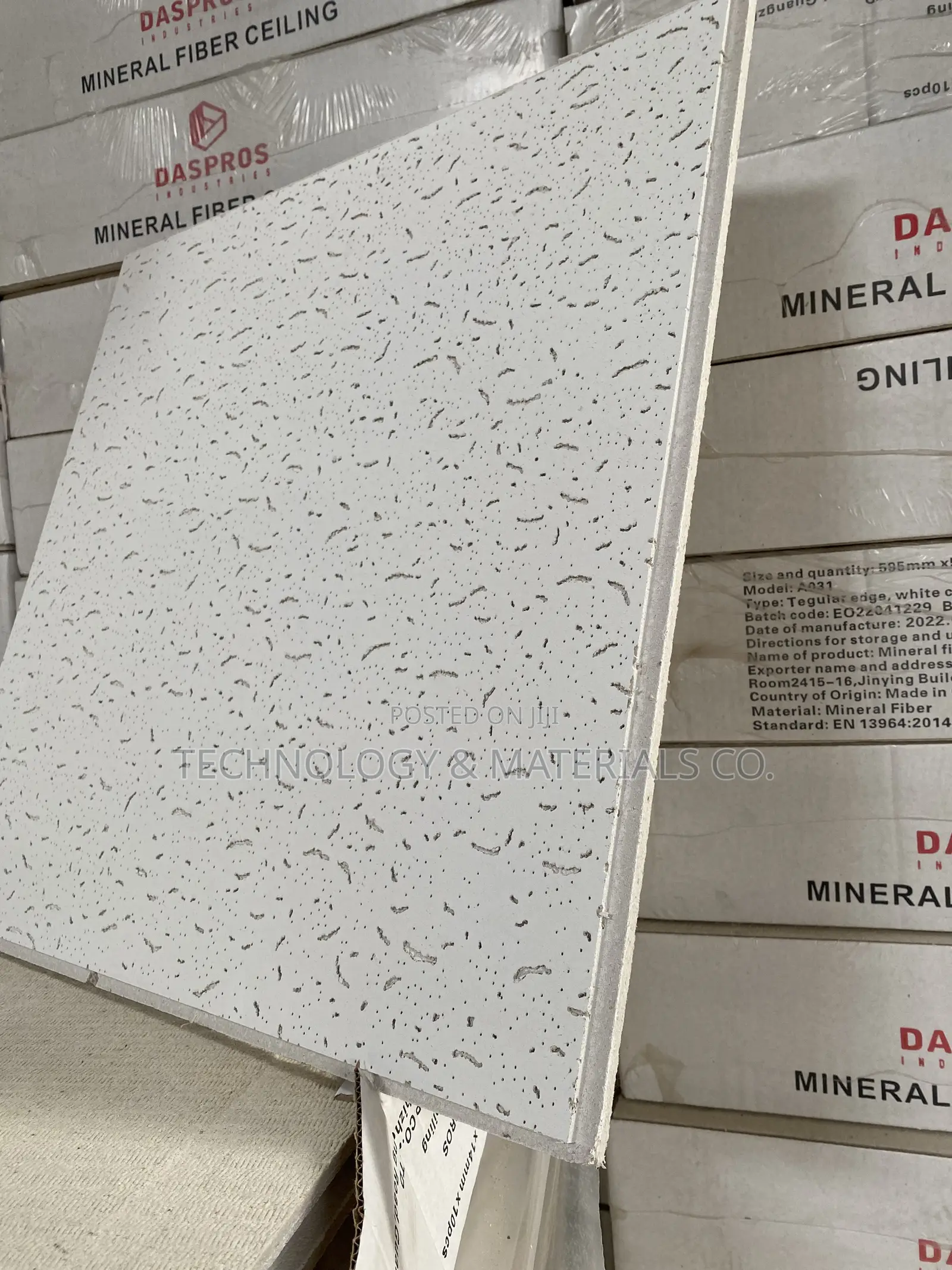 Mineral Fibre Acoustic Ceiling System