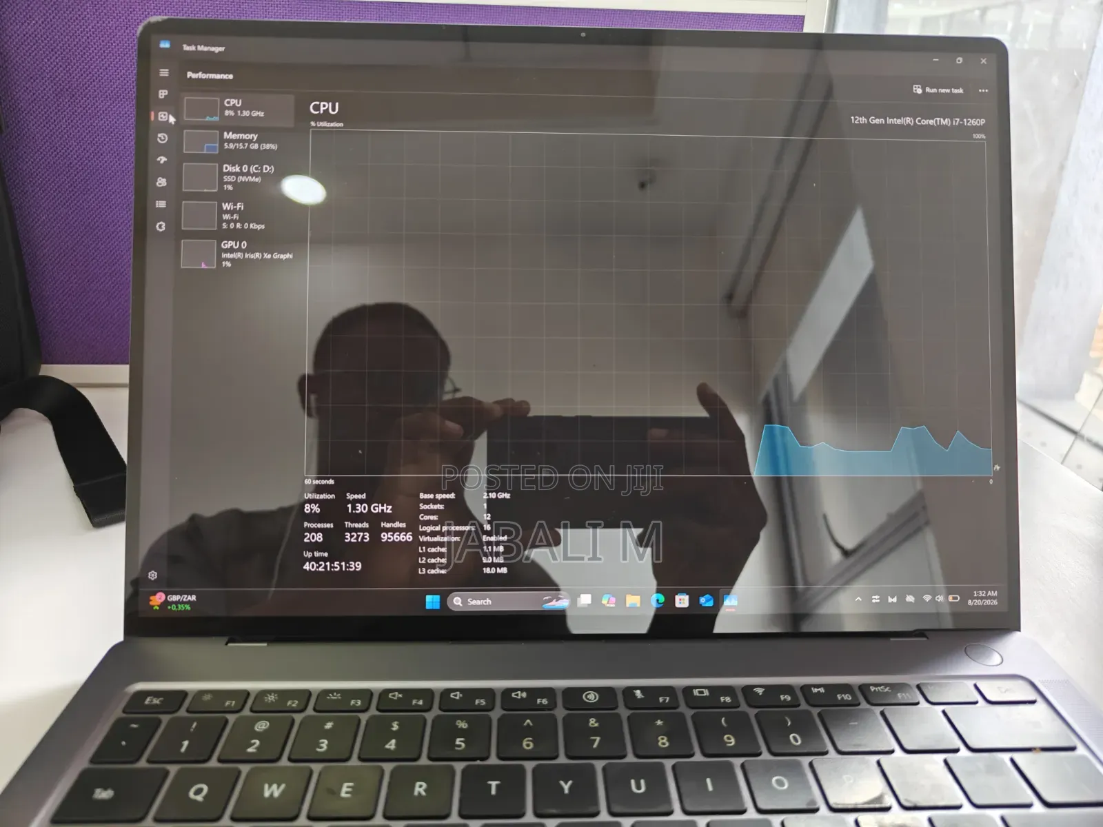 Laptop Huawei MateBook X Pro 16GB Intel Core i7 SSD 1T