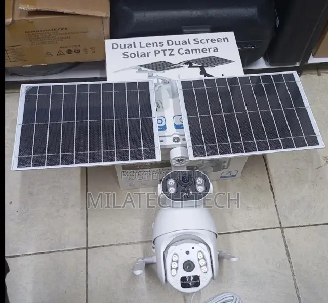 UBOX 6MP 4G Wireless Solar Security Camera