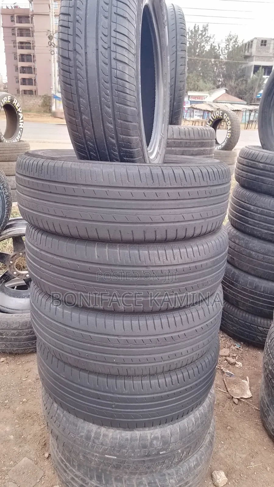 The Tyres Size Is 185/65/15 Bridge Stone Tyre