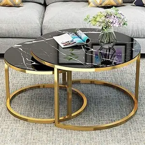 Space Saving Round Multifunctional Coffee Table