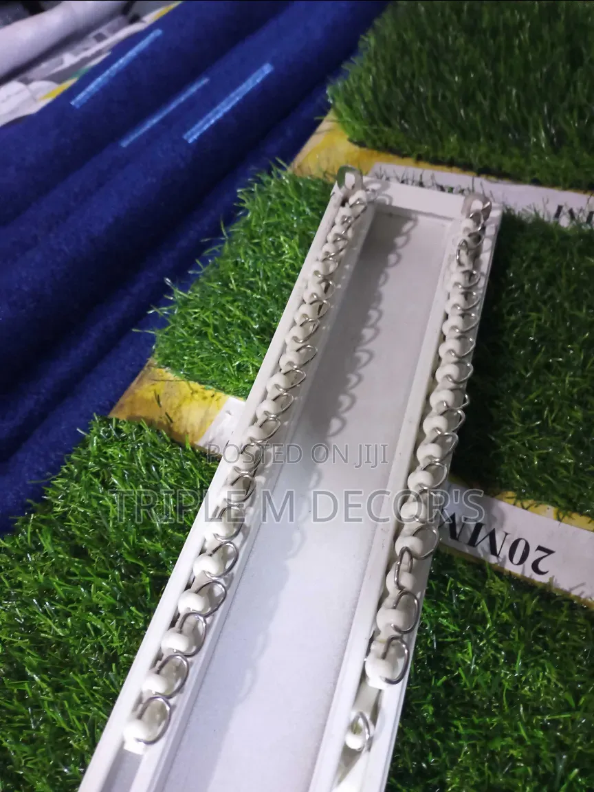 Strong Double Curtain Rail