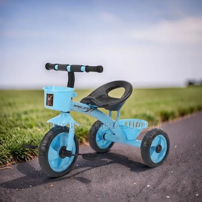 Easy to Move Sturdy Frame 1-3yrs Age 3 Wheels Kids Tricycles