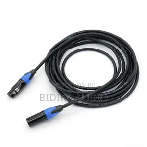 Balanced 3-Pin XLR Male to XLR Female Microphone Cable 5 Metres