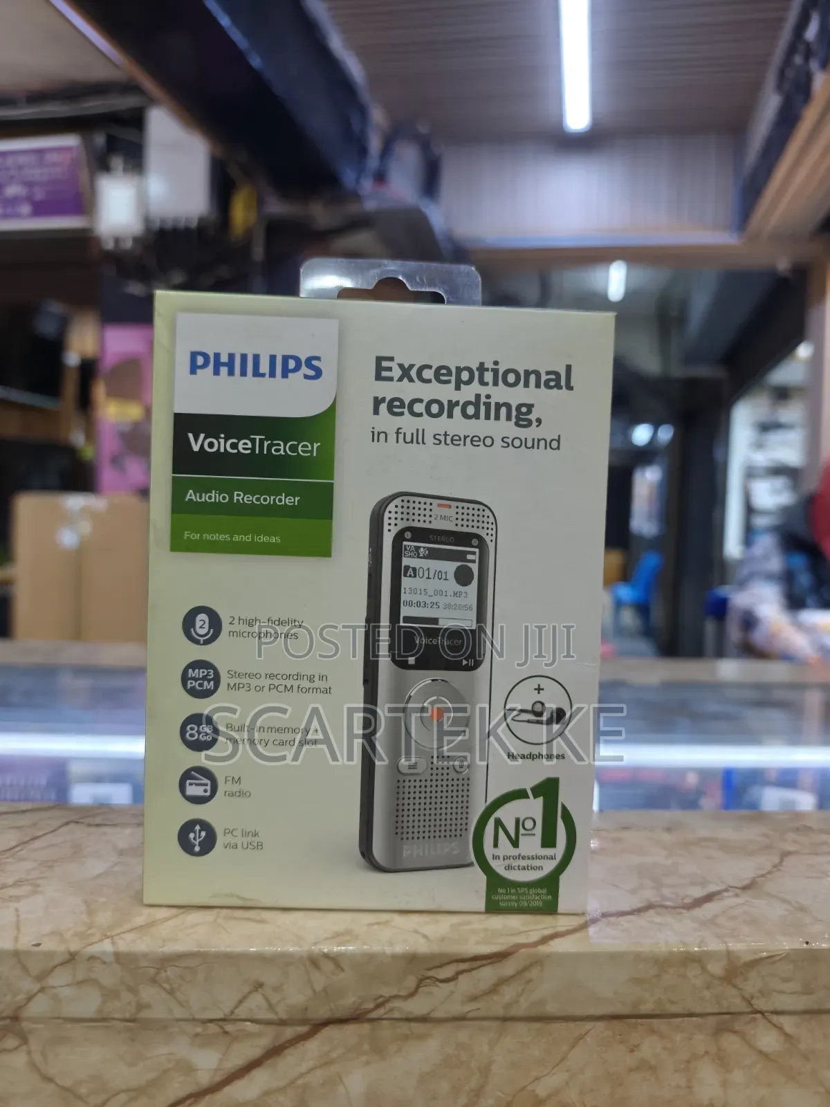 Philips Voice Tracer Recorder With Mp3