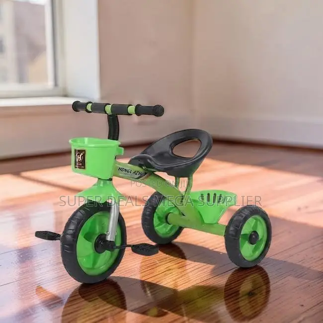 Boys and Girls Easy Grip Handlebars 1-3yrs Age 3 Wheels Kids Tricycles