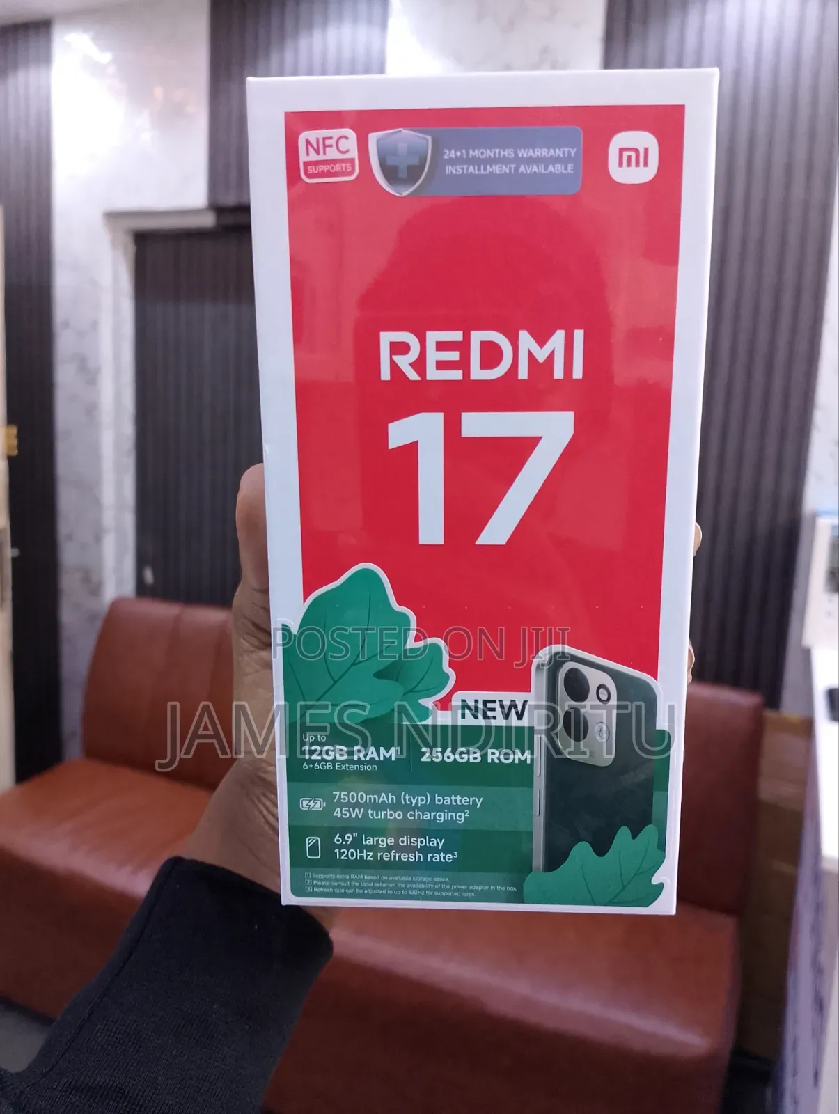 New Xiaomi Redmi 17 256 GB Green