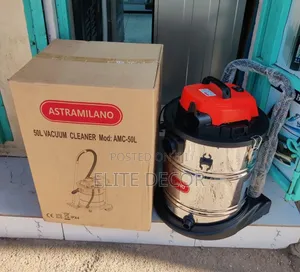 Astra Milano 50L Commercial Wet Dry Vacuum Cleaner