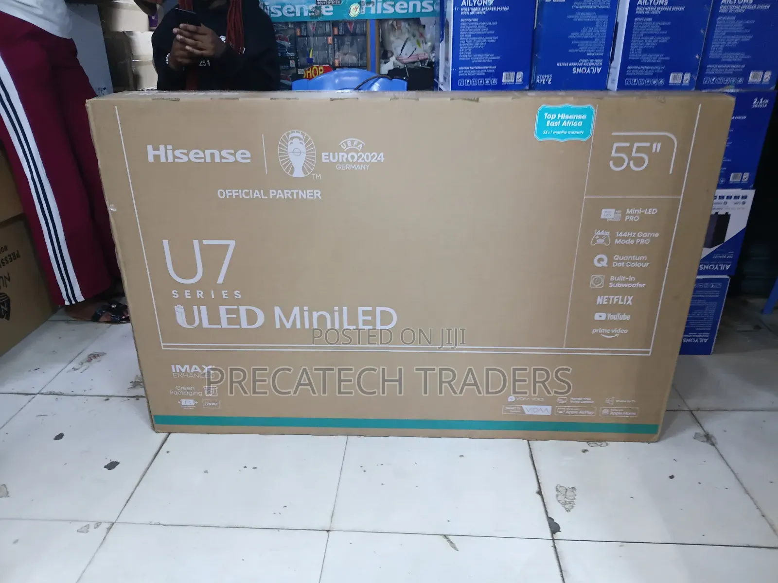 Hisense 55 Inch U7 Series ULED Mini LED Smart TV