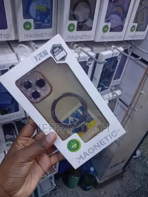 Magnetic Phone Case for the iPhone 12 Pro Max Metal Ring and MagSafe