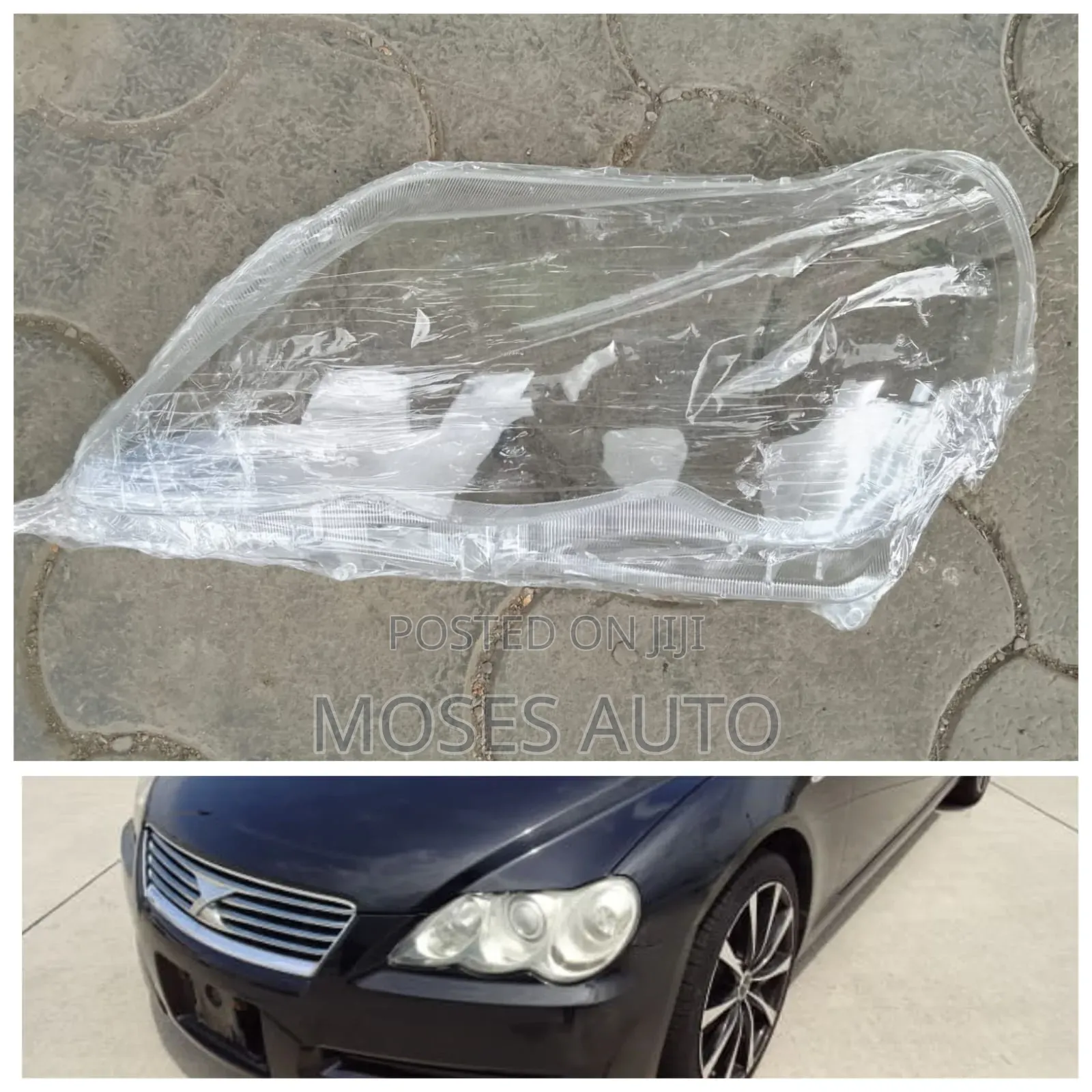Mark X 2005-2008 Headlight Lens