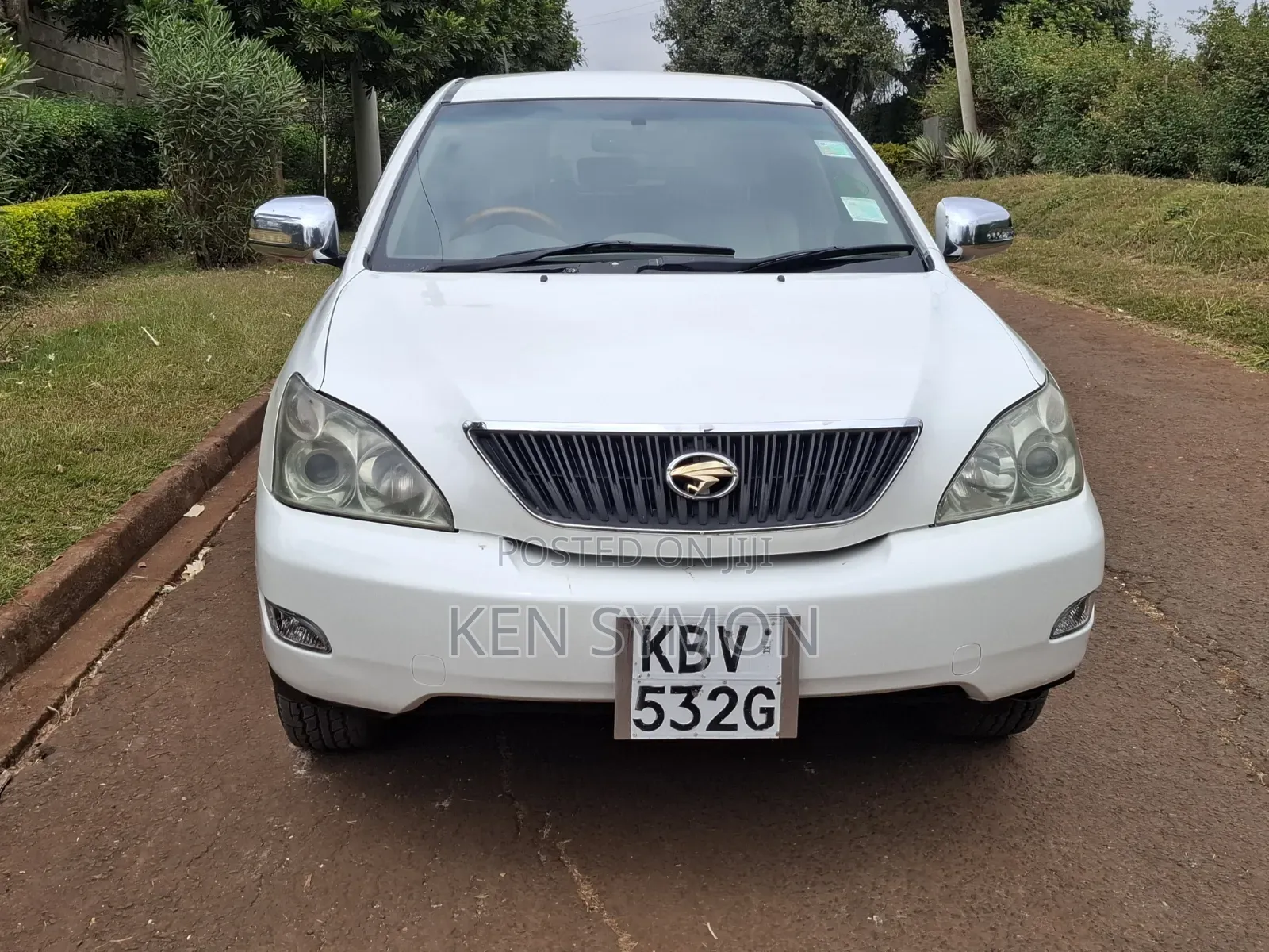 Toyota Harrier 2007 White