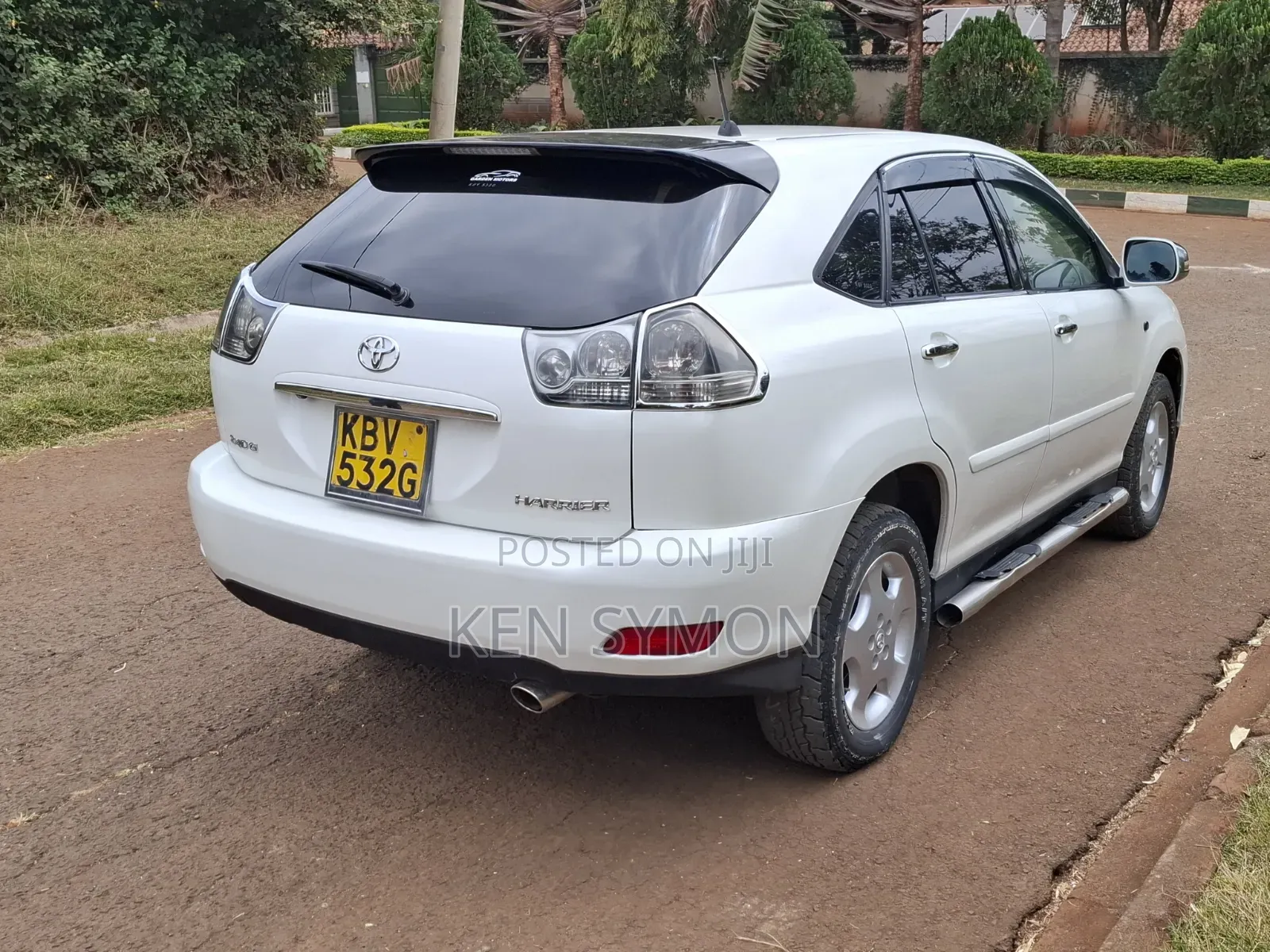 Toyota Harrier 2007 White
