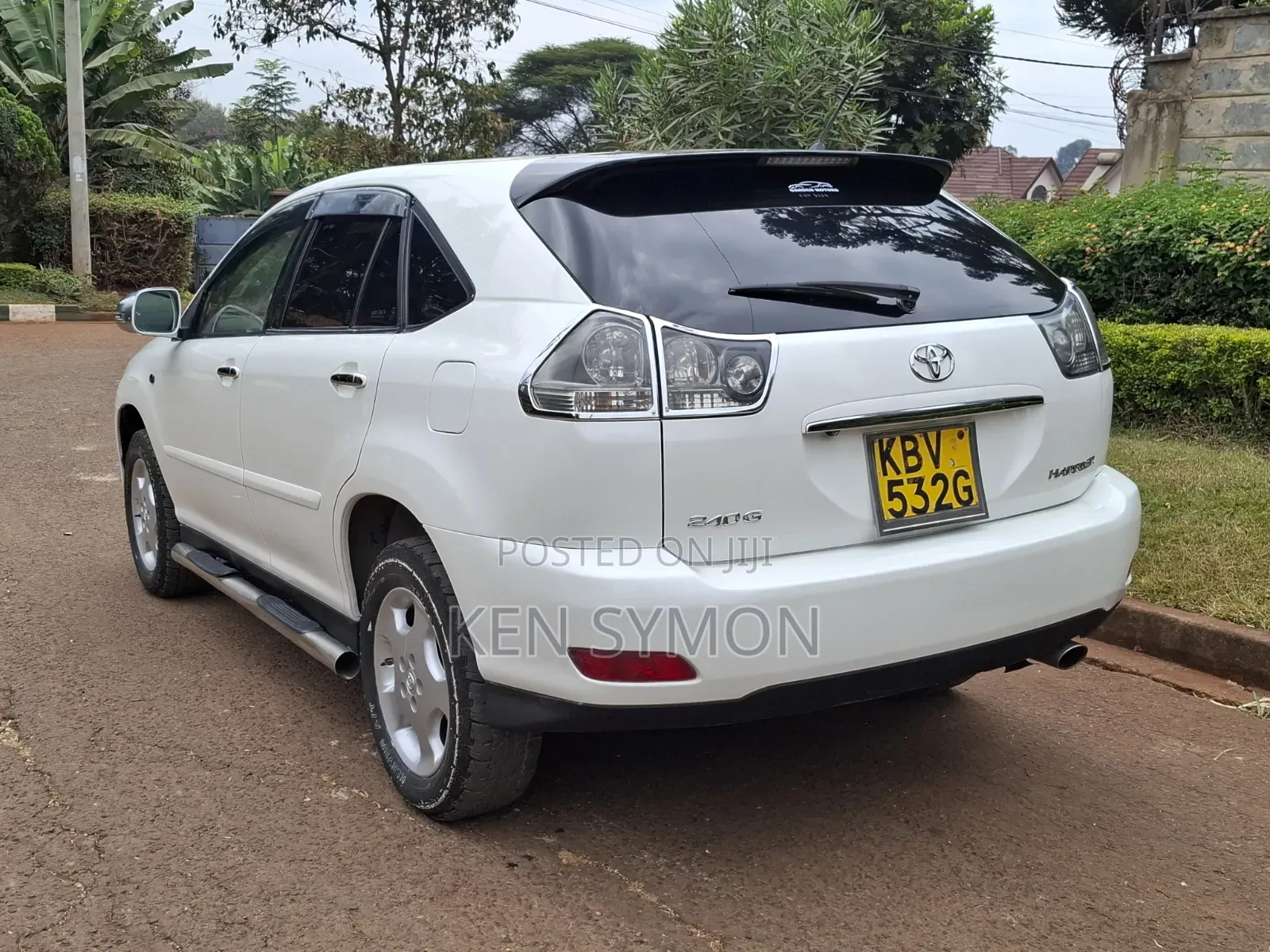 Toyota Harrier 2007 White