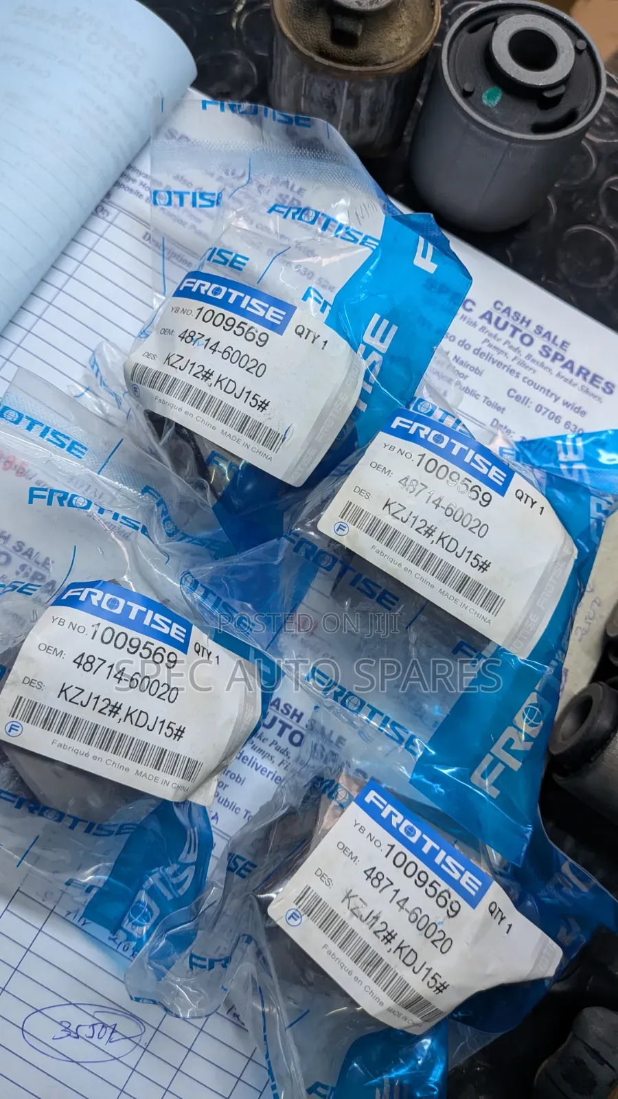 Rear Bushing Toyota Prado 120/150