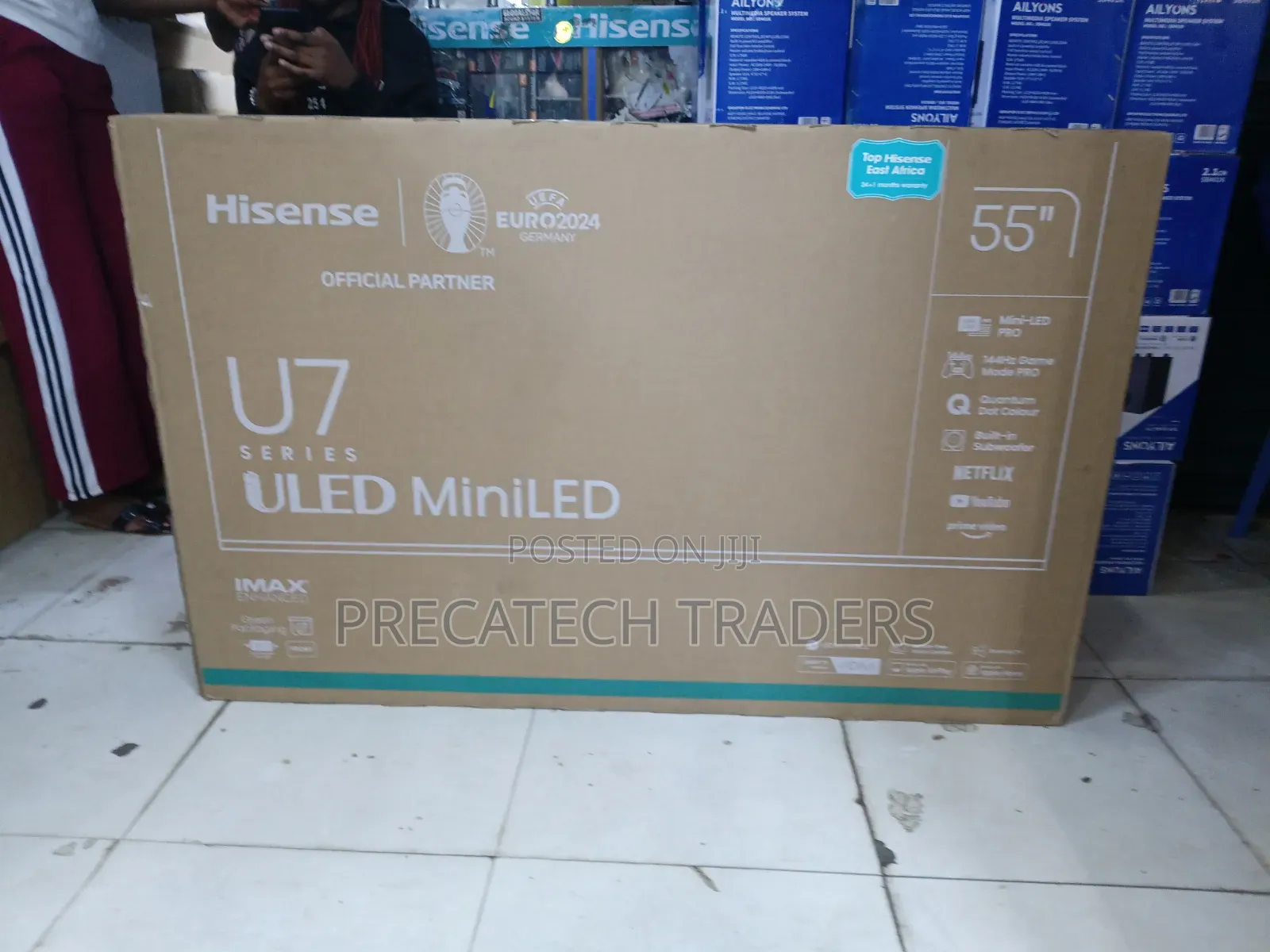 Hisense 55 Inch U7 Series Mini LED TV