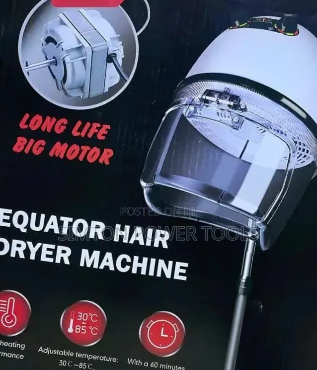 Professional Equator Salon-Style Standing Dryer Features a Durable,