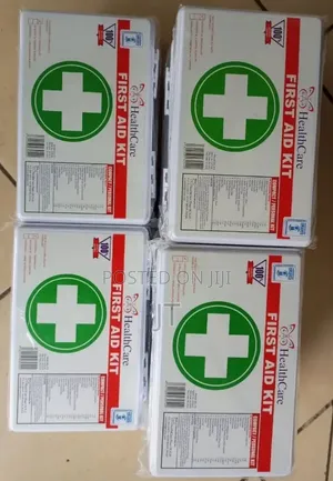 White First Aid Box