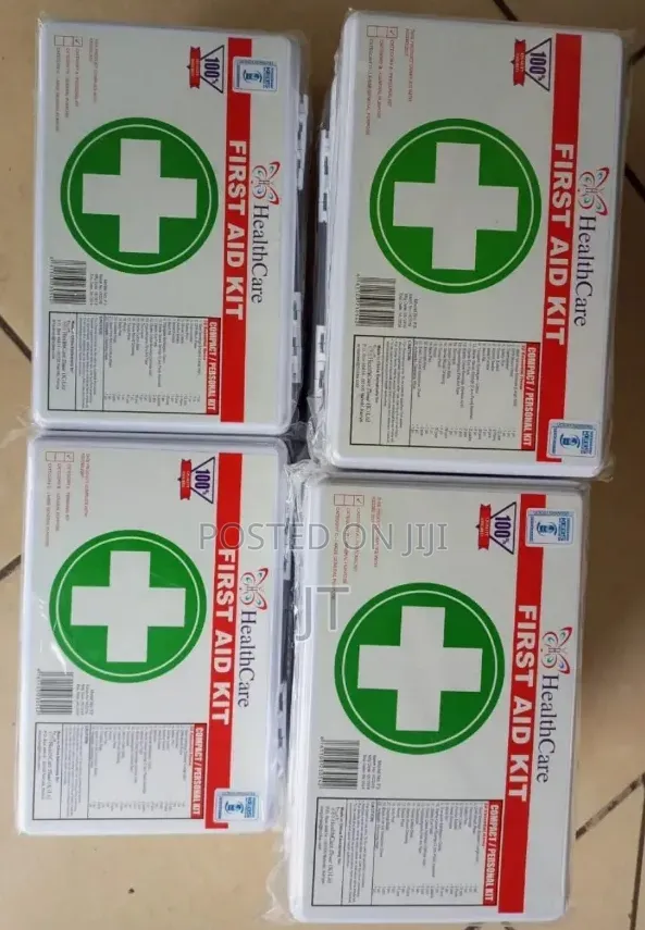 White First Aid Box