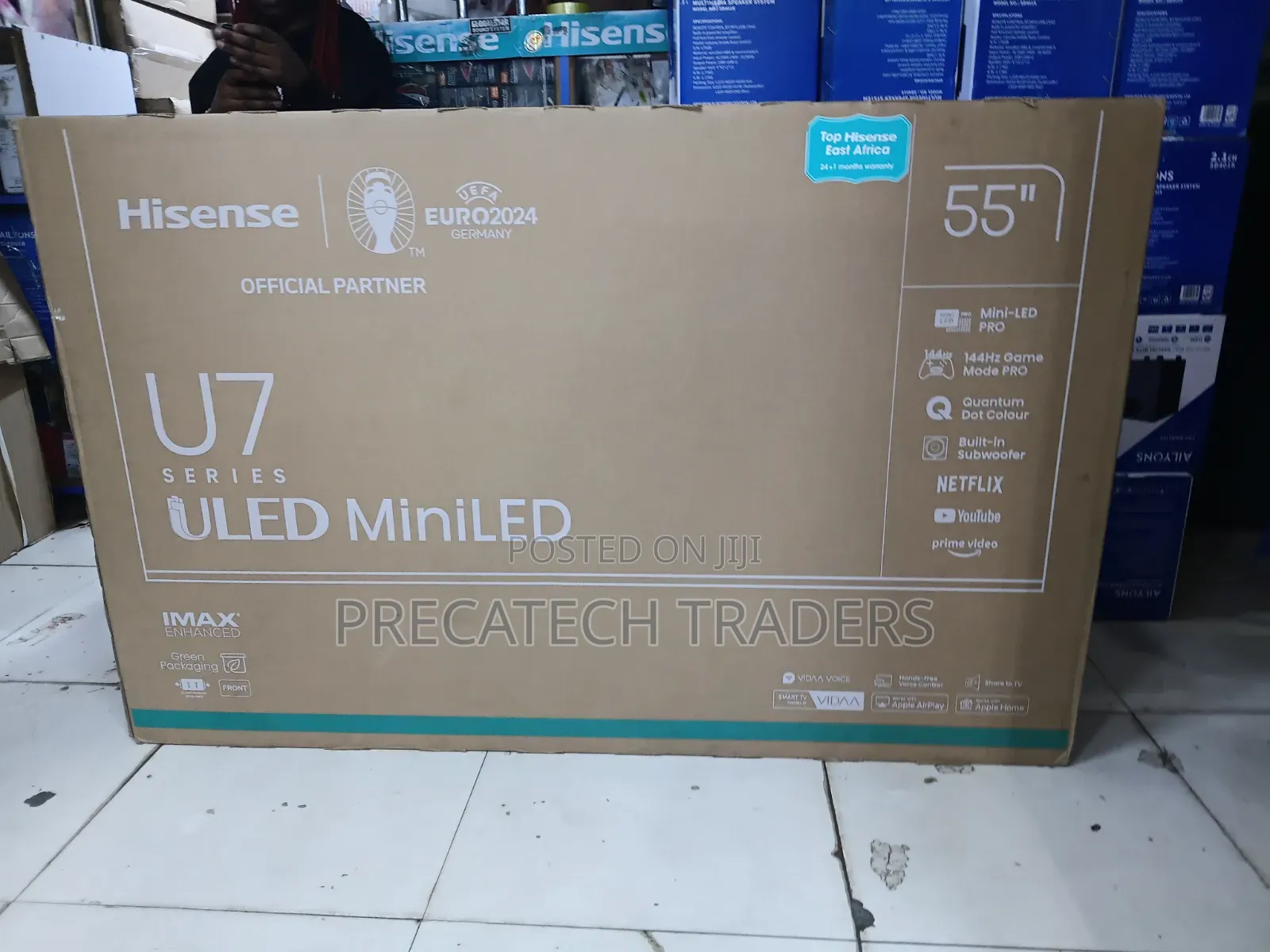 Hisense U7 Series 55 Inch Mini LED Smart TV