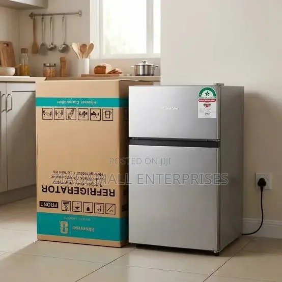 Pay on Delivery Hisense 91Litres Double Fridge