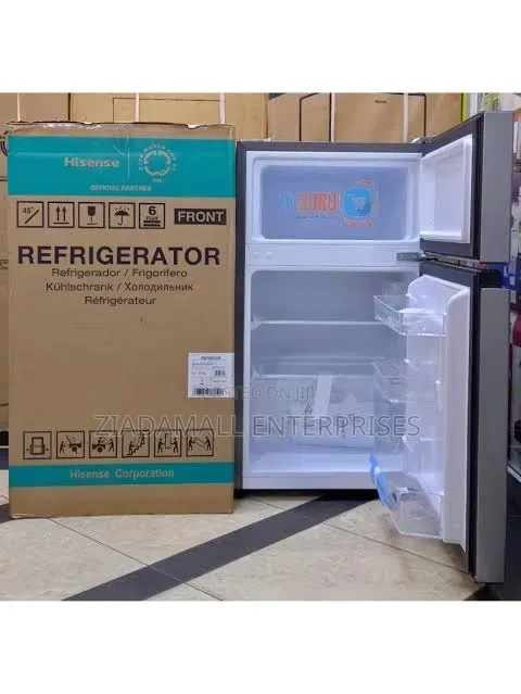 Pay on Delivery Hisense 91Litres Double Fridge