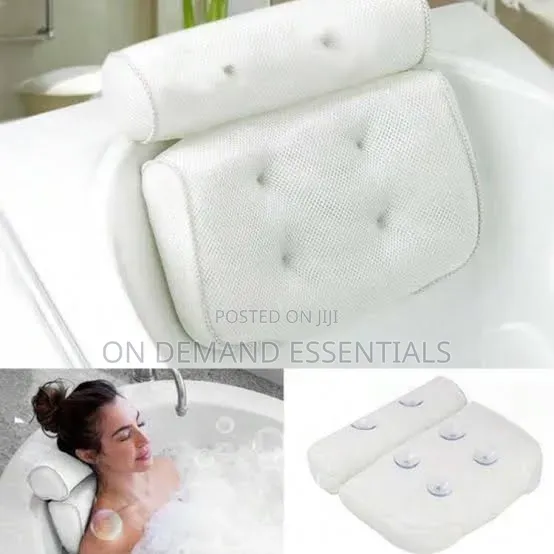 Bath Tub Bath Pillow Size 37x35x10cm 6 Silicone Suction Cups
