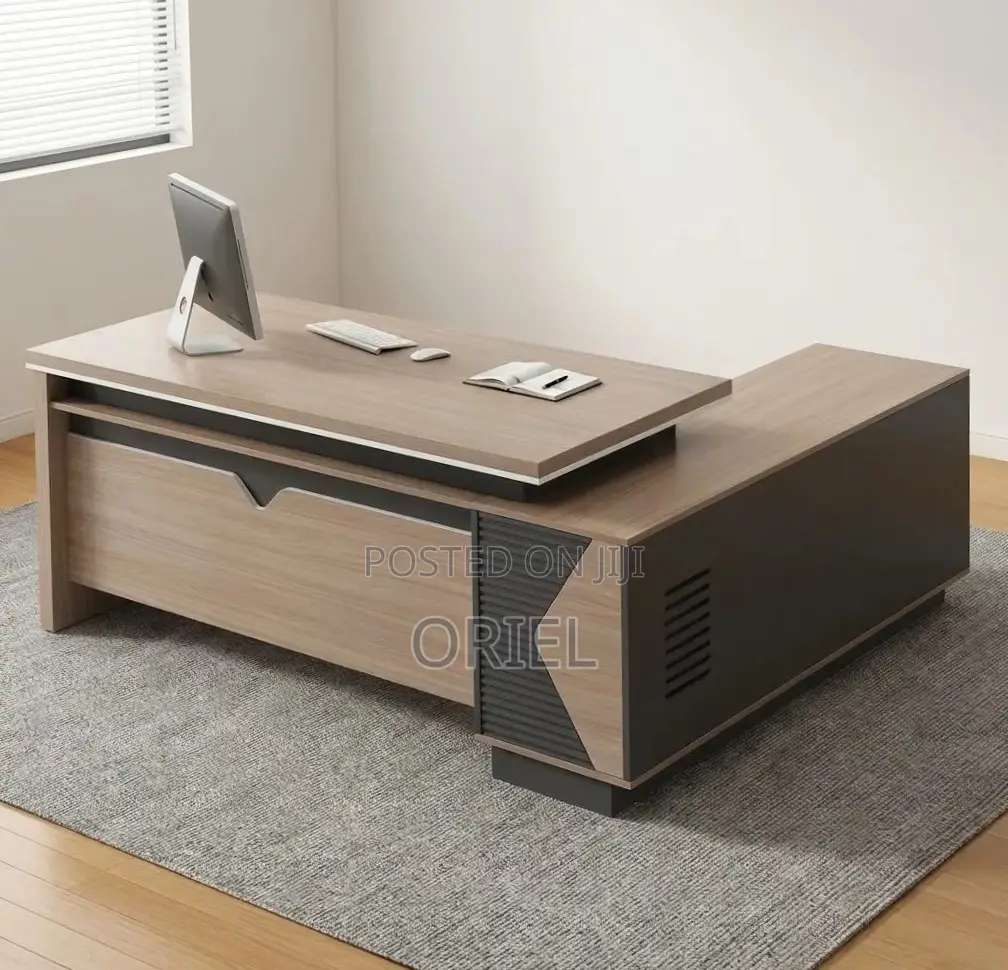 Office Desk : 1.8Metres L-Shape Desk