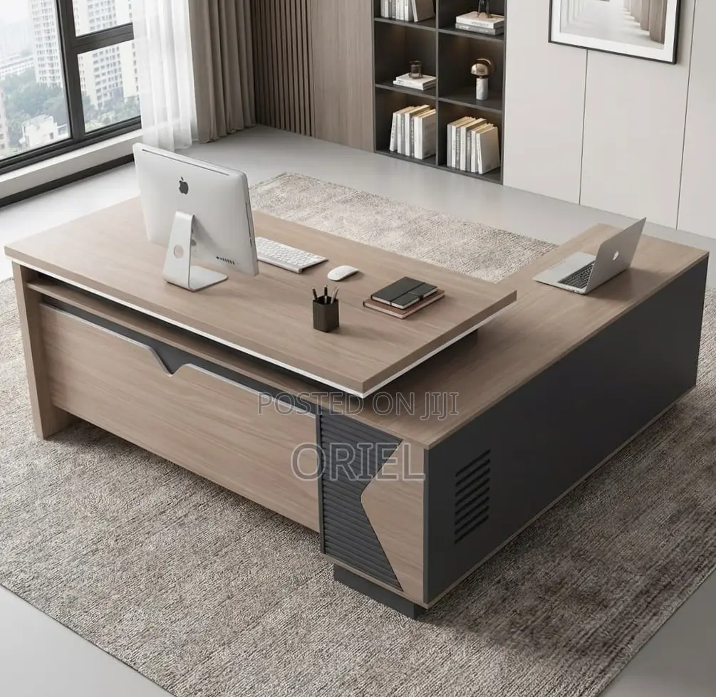 Office Desk : 1.8Metres L-Shape Desk