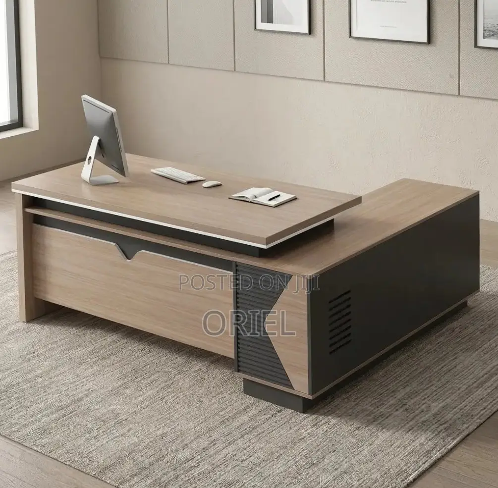 Office Desk : 1.8Metres L-Shape Desk