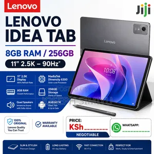 New Lenovo Tab 256 GB Gray