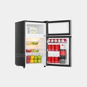 Colour Grey New Hisense Two Door 91L Refridgerator